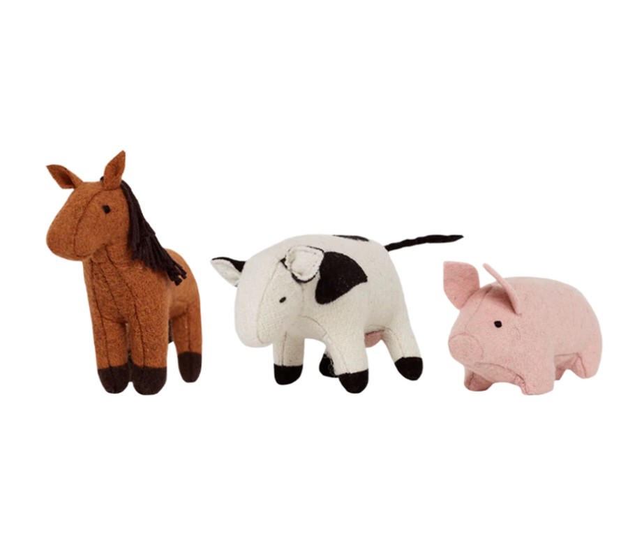 Play Olli Ella | Olli Ella Holdie Set - Farm Animals