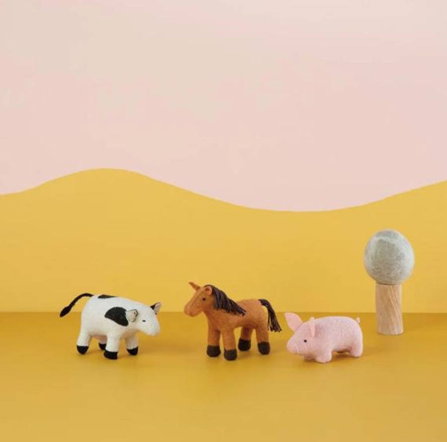 Play Olli Ella | Olli Ella Holdie Set - Farm Animals