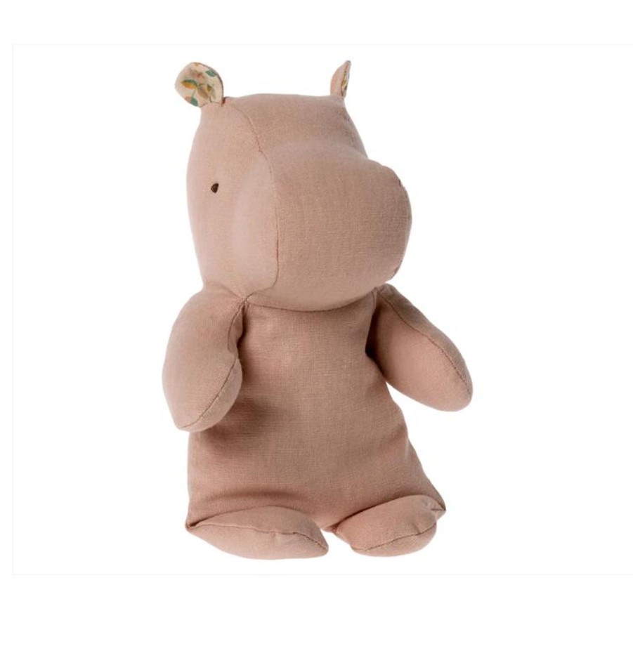 Play MAILEG | Maileg Safari Hippo - Small, Soft Rose