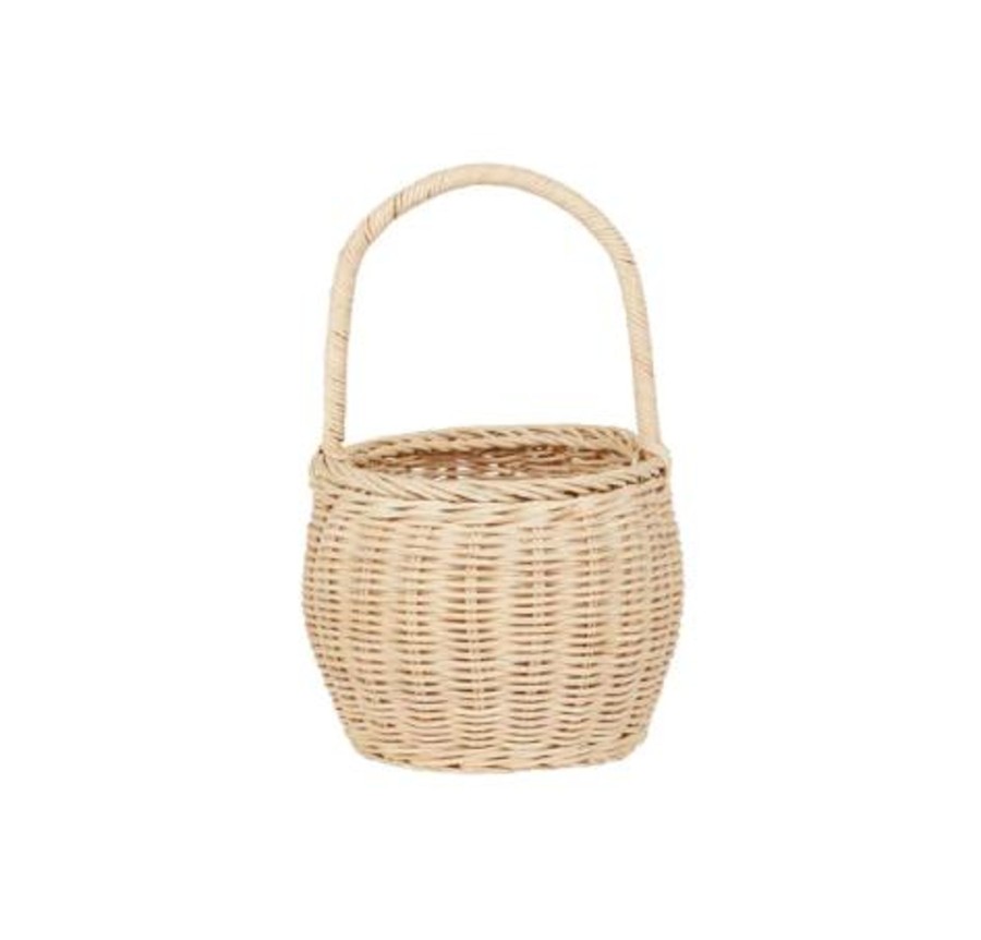 Laser Designs Olli Ella | Olli Ella Big Berry Basket - Straw