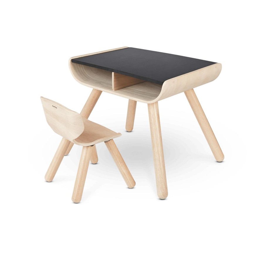 Play Plan Toys | Plan Toys Table Chair - Black