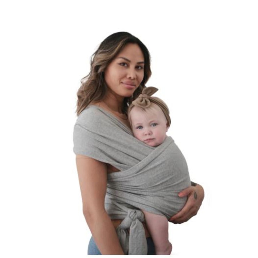 Baby Care Mushie | Mushie Baby Wrap - Grey Melange