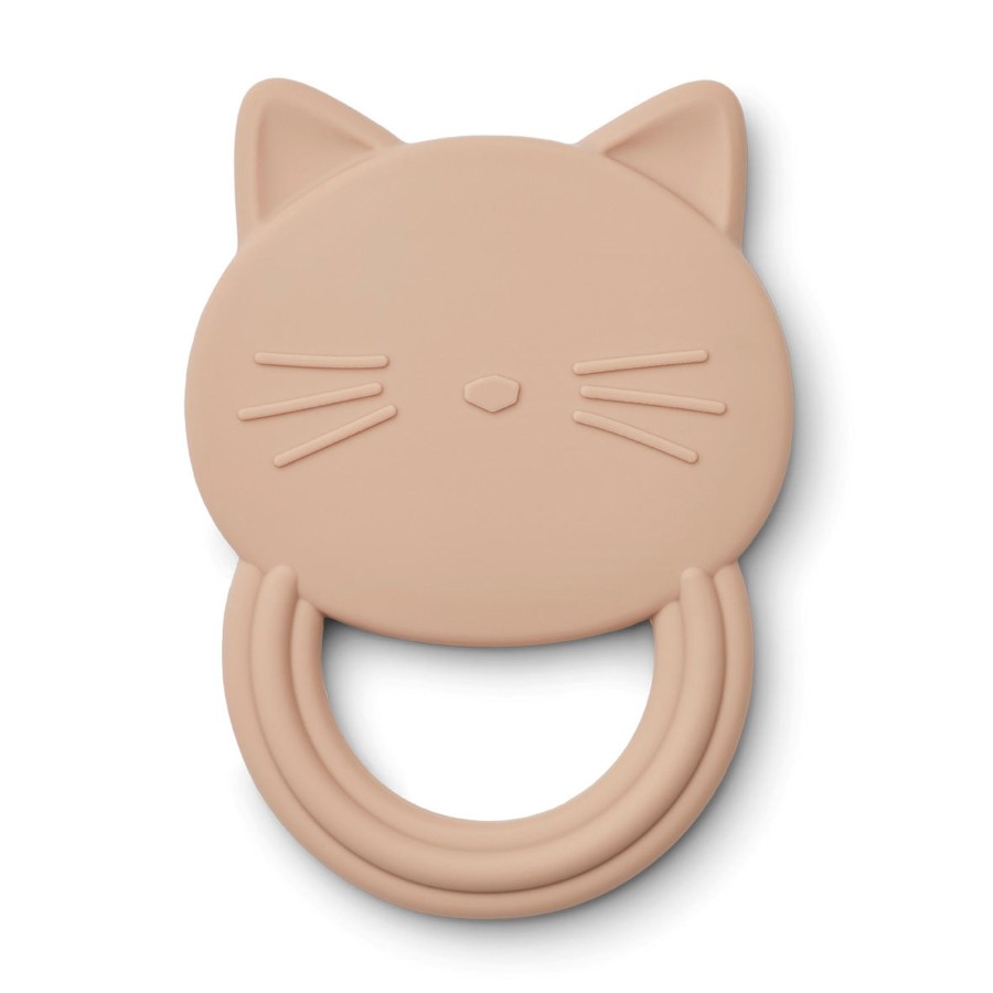 Baby Care Liewood | Liewood Gemma Teether - Cat / Rose