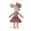 Play MAILEG | Maileg Ballerina Mouse - Big Sister, Heather