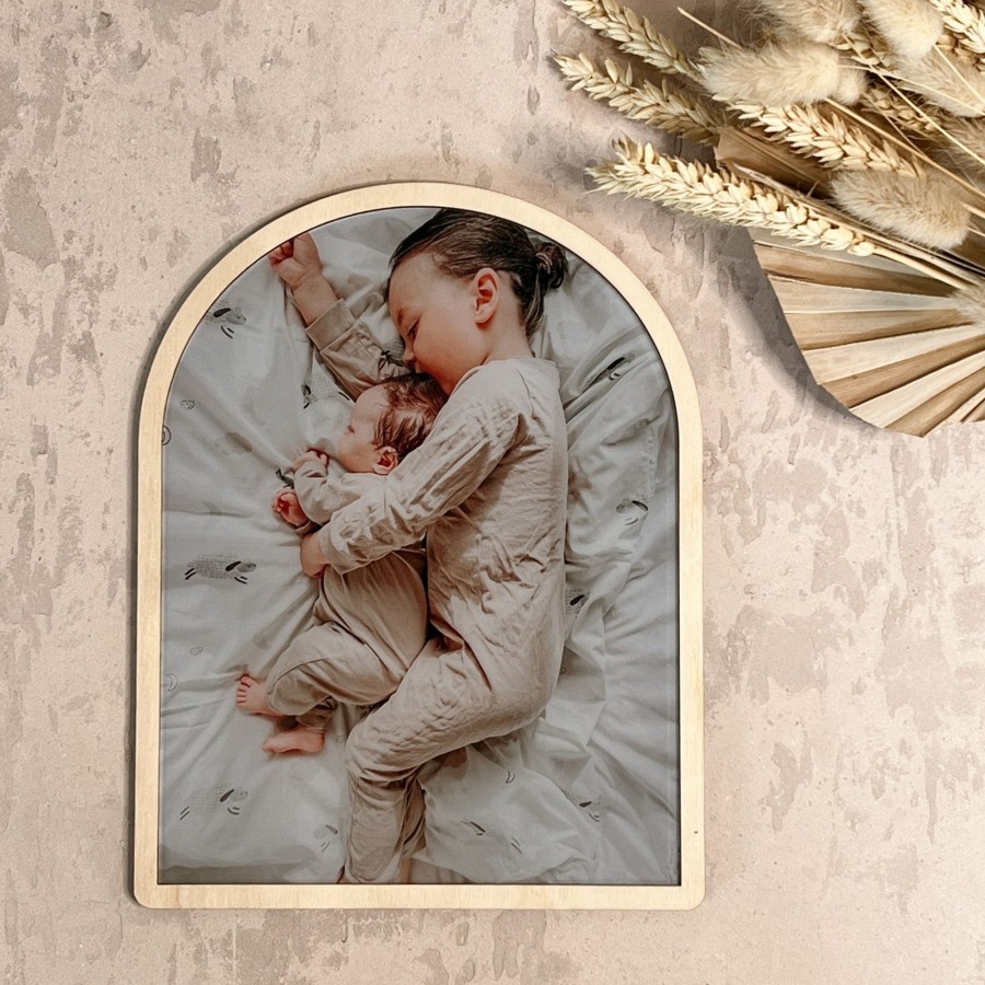 Laser Designs Fox & Bramble | 15Cm Acrylic Arch Photo