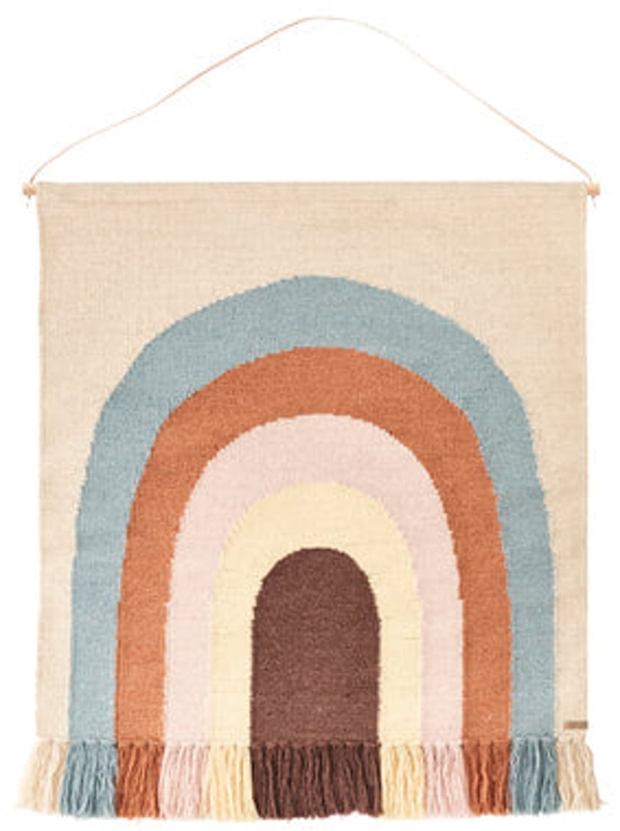 Kid'S Room OyOy | Oyoy Rainbow Wall Rug - Multi