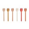 Meal Time Liewood | Liewood Selena Fork 6-Pack - Tuscany Rose Multi Mix