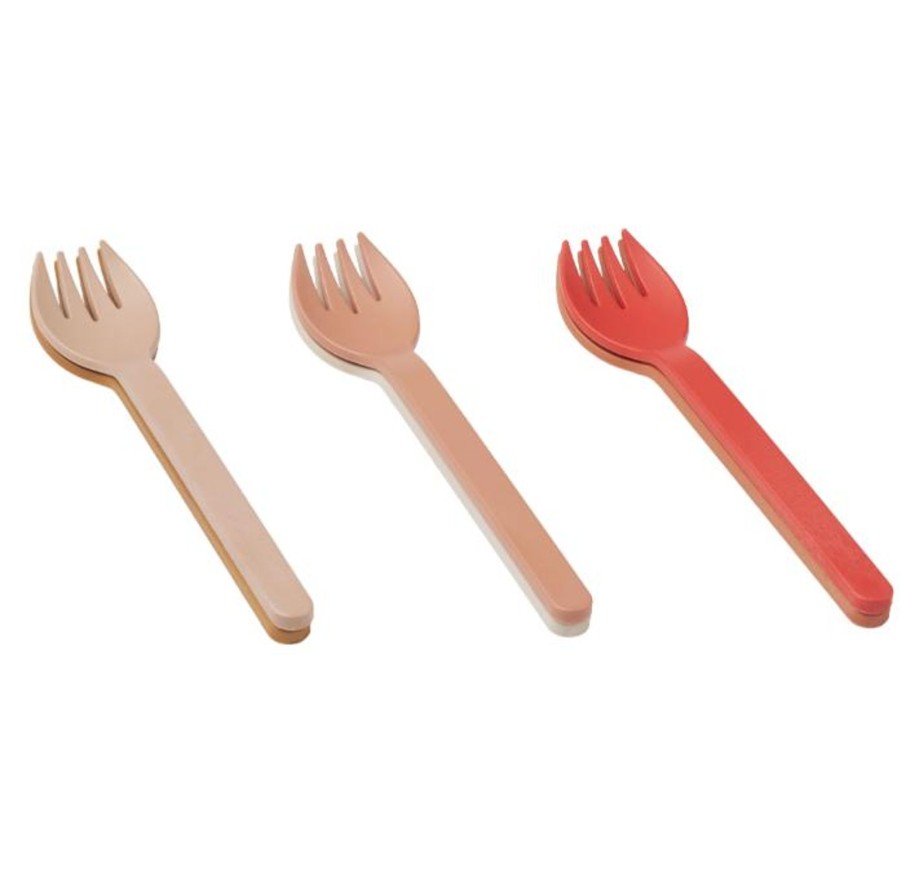 Meal Time Liewood | Liewood Selena Fork 6-Pack - Tuscany Rose Multi Mix