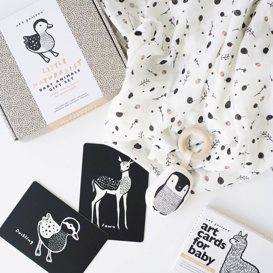 Play Wee Gallery | Wee Gallery Little Naturalist Gift Set - Baby Animals