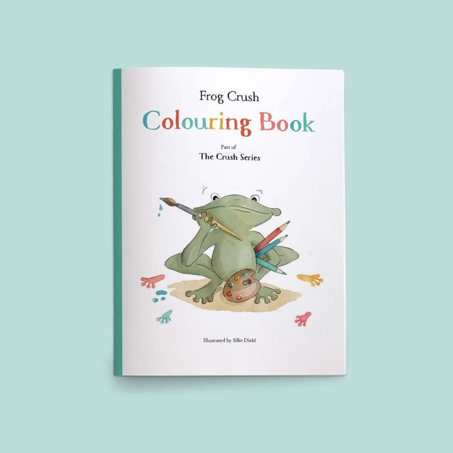 Baby Care The Crush Series | The Crush Series Colouring Book - Frog Crush