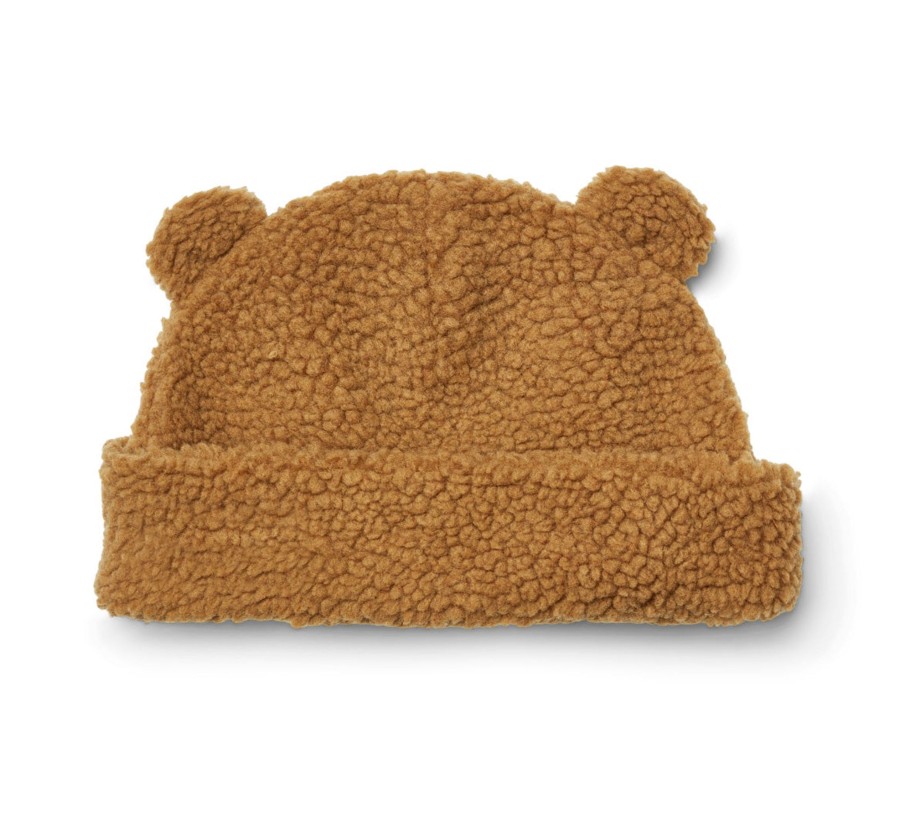 Wardrobe Liewood Liewood | Liewood Bibi Pile Beanie - Golden Caramel