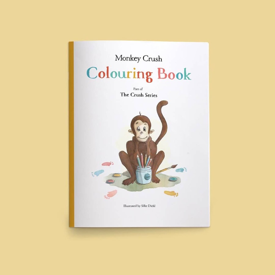 Baby Care The Crush Series | The Crush Series Colouring Book - Monkey Crush