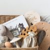 Laser Designs Fox & Bramble | Personalised First Easter Plaque | Social Media Flat Lay Prop | Babies