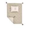 Play Olli Ella | Olli Ella Organic Cotton Strolley Bedding Set - Seafoam