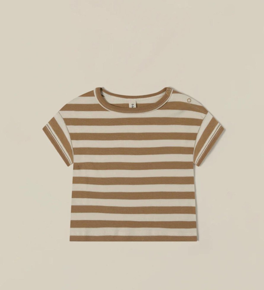 Wardrobe Organic Zoo Organic Zoo | Organic Zoo - Gold Sailor Boxy T-Shirt