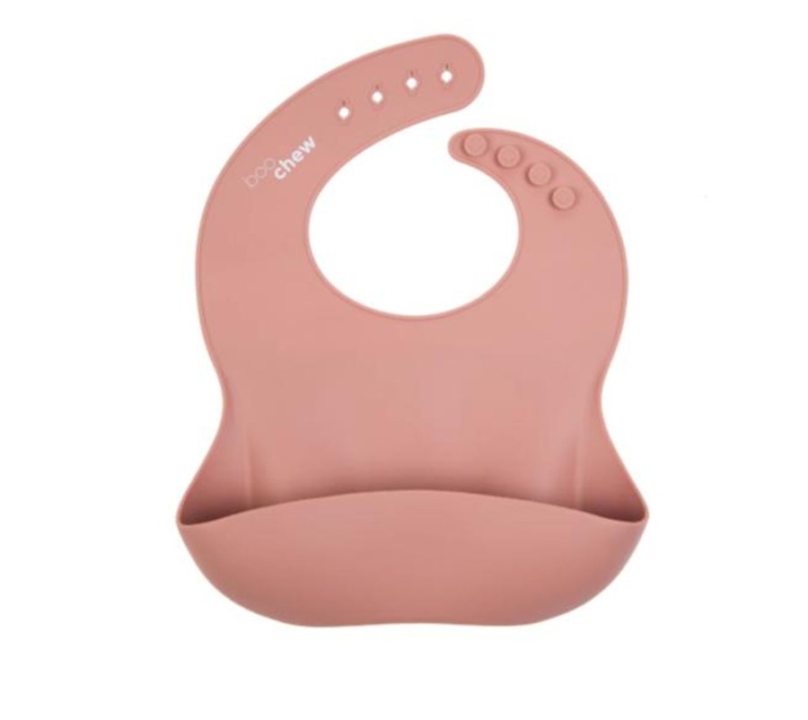 Meal Time Boo Chew | Boo Chew Bib - Burlwood