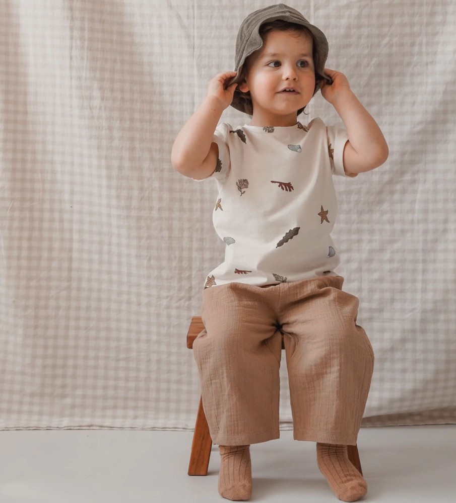 Wardrobe Organic Zoo Organic Zoo | Organic Zoo - Gold Fisherman Pants