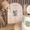 Laser Designs Fox & Bramble | Personalised 'My First Year' Memory Board With Photo