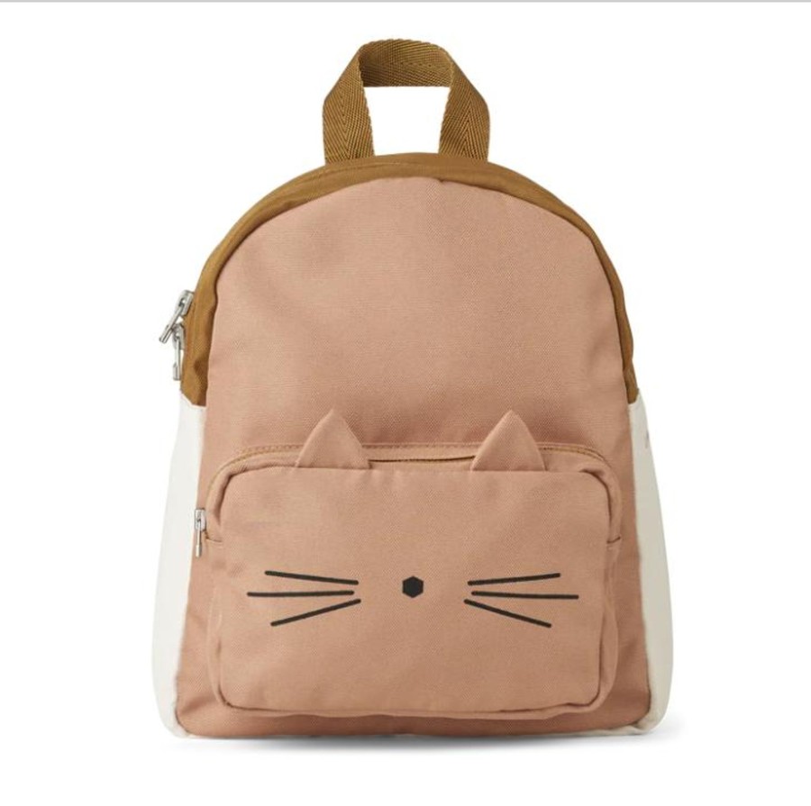 Wardrobe Liewood Backpacks & Bags | Liewood Allan Backpack - Cat / Tuscany Rose Mix