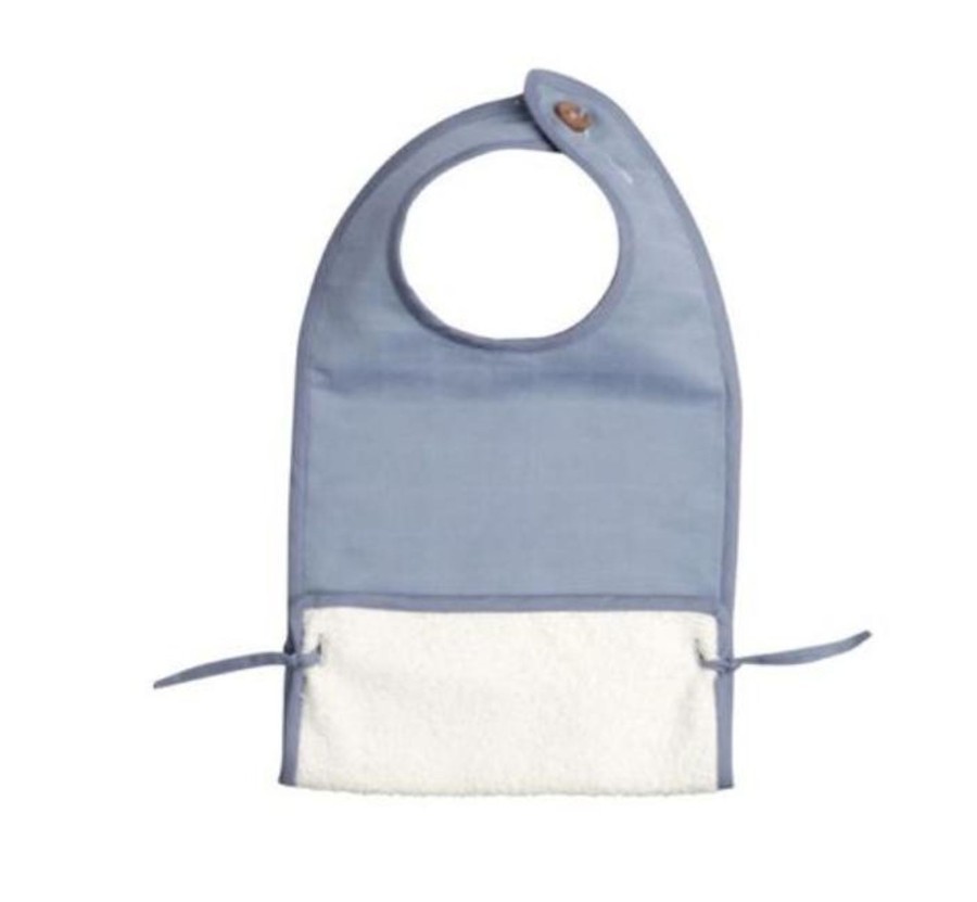 Meal Time Fabelab | Fabelab Feeding Bib - Marina Blue