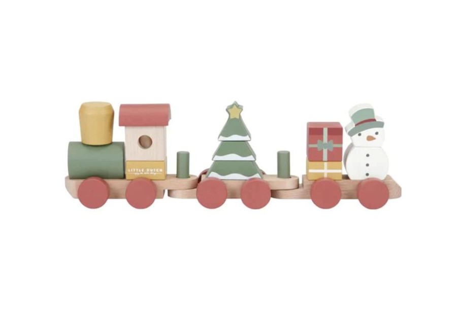 Play Little Dutch | Little Dutch Christmas Stacking Train