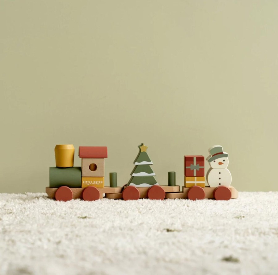 Play Little Dutch | Little Dutch Christmas Stacking Train