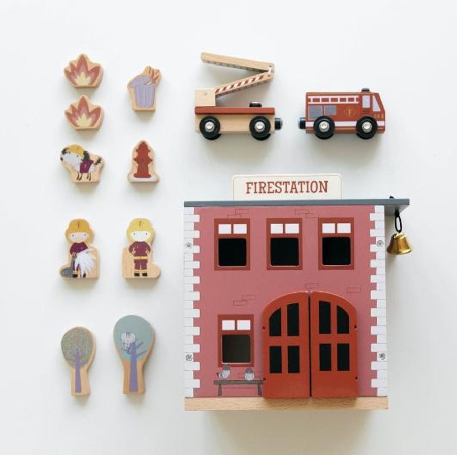 Play Little Dutch | Little Dutch Railway Collection - Fire Station