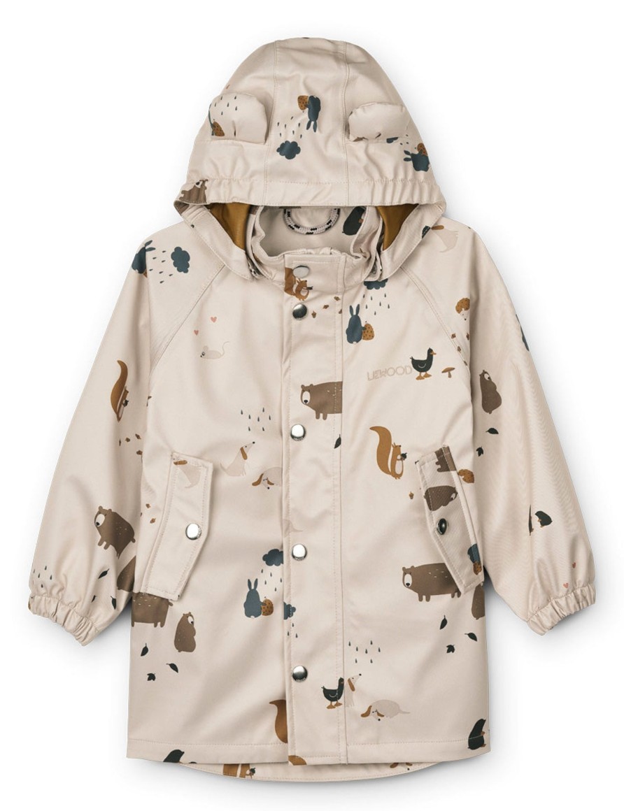 Wardrobe Liewood Liewood | Liewood Spencer Soft Shell Coat - Friendship / Sandy Mix