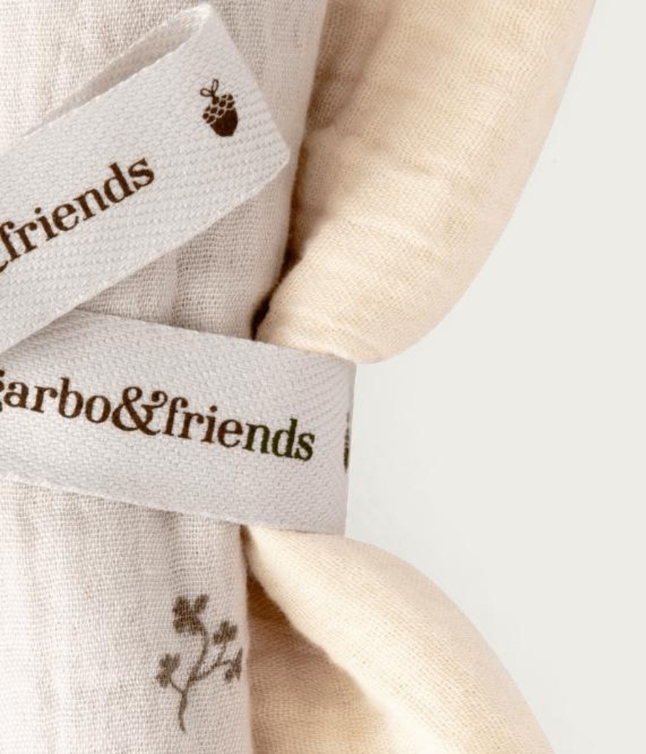 Baby Care Garbo & Friends | Garbo Friends Muslin Blanket 2-Pack - Folia Ecru