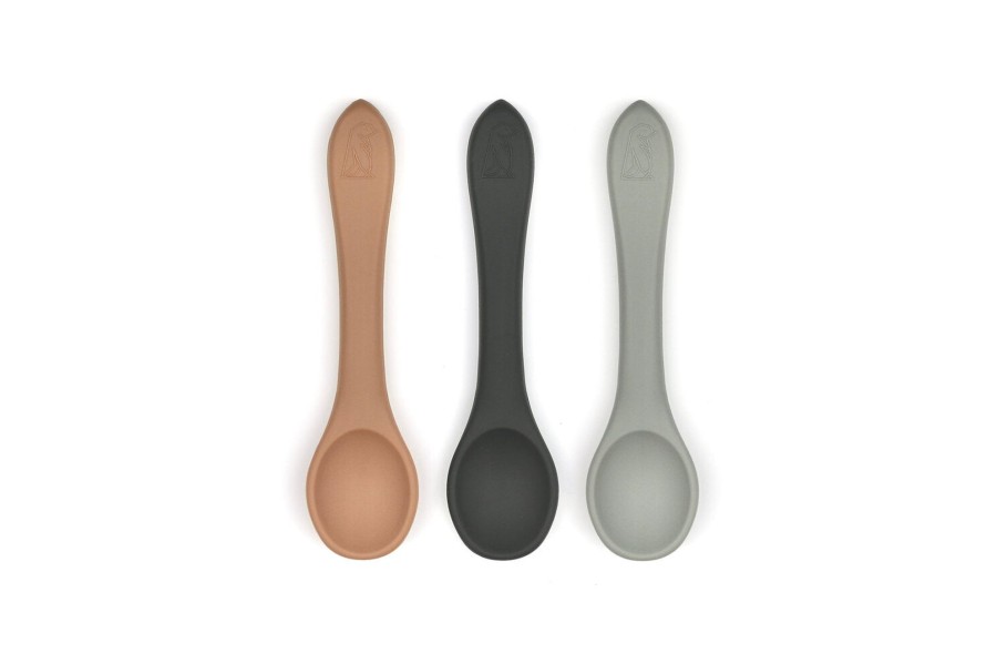 Meal Time Little Blue | Little Blue Korora Mix Spoons 3-Pack