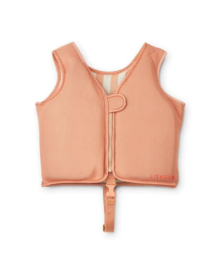 Wardrobe Liewood Swim | Liewood Dove Swim Vest - Tuscany Rose Multi Mix