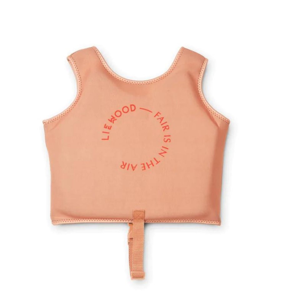 Wardrobe Liewood Swim | Liewood Dove Swim Vest - Tuscany Rose Multi Mix