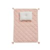 Play Olli Ella | Olli Ella Organic Cotton Strolley Bedding Set - Rose