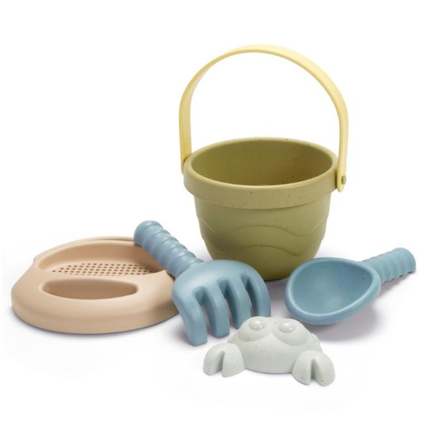 Play Dantoy | Dantoy Tiny Bio Bucket Set In Gift Box - Green