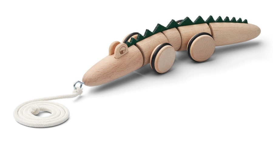 Play Liewood | Liewood Sidsel Pull Along Crocodile Toy