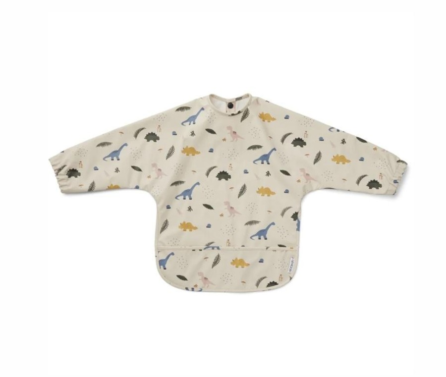 Meal Time Liewood | Liewood Merle Cape Bib - Safari Sandy Mix