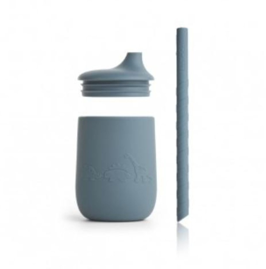 Meal Time Liewood | Liewood Ellis Sippy Cup - Dino / Whale Blue