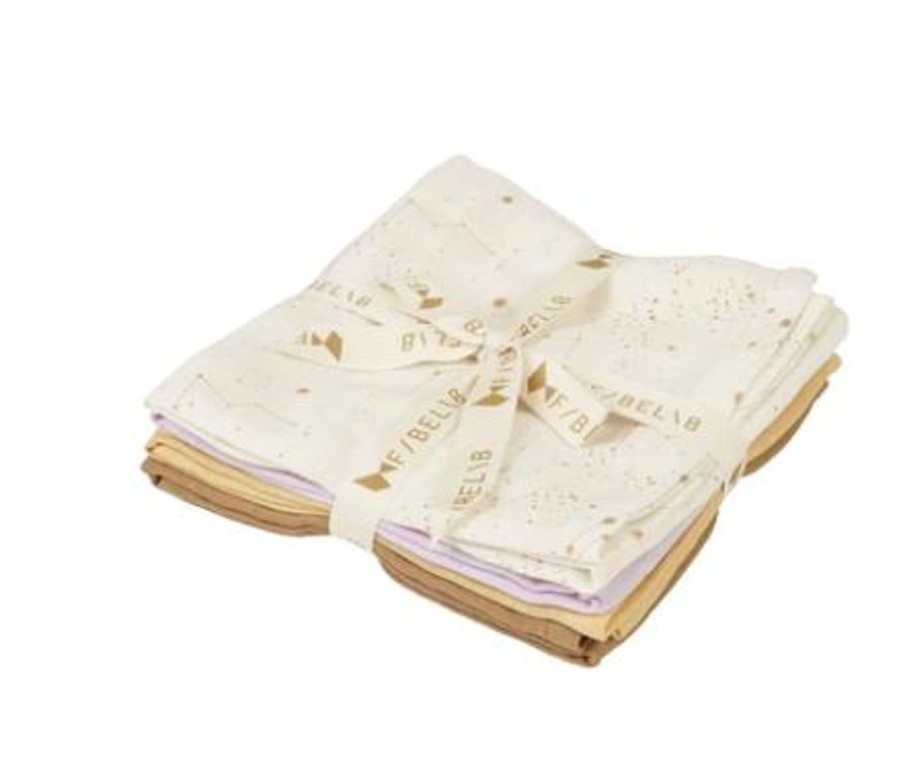 Baby Care Fabelab | Fabelab Muslin Cloth 4-Pack - Star Dust