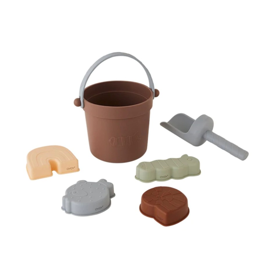 Play OyOy | Oyoy Silicone Leo Beach Set - Choco