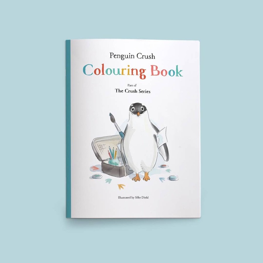 Baby Care The Crush Series | The Crush Series Colouring Book - Penguin Crush