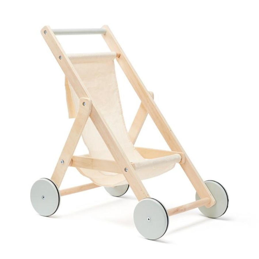 Play Kids Concept | Kid'S Concept Doll Stroller - Natural