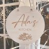 Play Fox & Bramble | Custom Name Kitchen Sign/Plaque