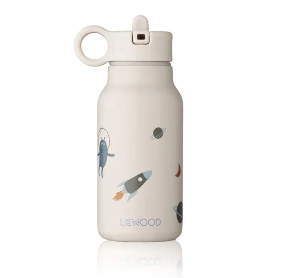 Meal Time Liewood | Liewood Falk Water Bottle - Space Sandy Mix 250Ml