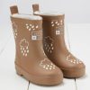 Wardrobe Grass & Air | Grass Air Colour-Changing Winter Wellies - Fudge Brown