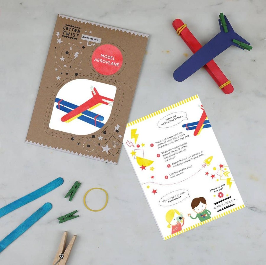 Play Cotton Twist | Cotton Twist - Make Your Own Model Aeroplane