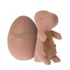 Play MAILEG | Maileg Gantosaurus In Egg - Small, Old Rose