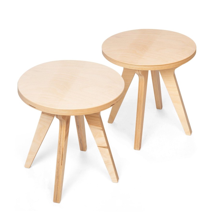 Kid'S Room Drawin Table | Drawin' Table - Pair Of Stools