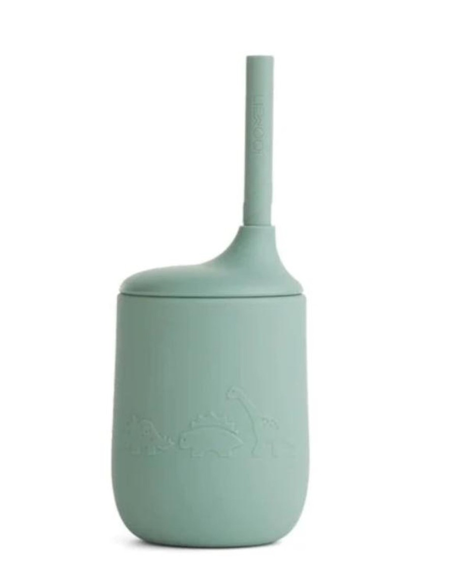 Meal Time Liewood | Liewood Ellis Sippy Cup - Dino / Peppermint