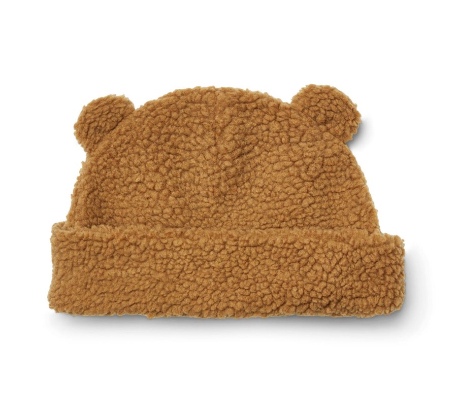 Wardrobe Liewood Hats & Caps | Liewood Bibi Pile Beanie - Golden Caramel