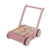 Play Little Dutch | Little Dutch Block Trolley - Wild Flowers